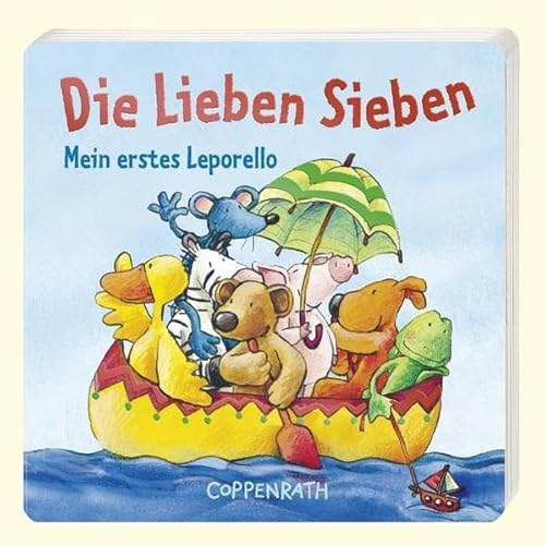 Die Lieben Sieben - Mein erstes Leporello: (Verkaufseinheit) (Bücher für die Kleinsten)
