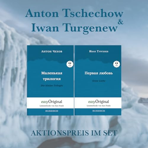 Anton Tschechow & Iwan Turgenew Softcover (Bücher + 2 MP3 Audio-CDs) - Lesemethode von Ilya Frank: Ungekürzter Originaltext - Russisch durch Spaß am ... von Ilya Frank - Russisch: Russisch)