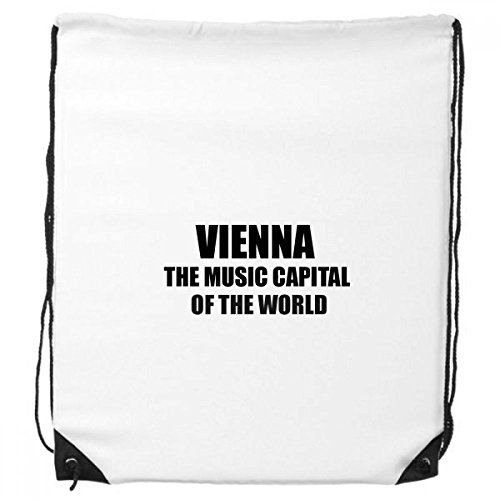 DIYthinker Wien Musik-Hauptstadt der Welt-Rucksack Einkaufssporttaschen Geschenk