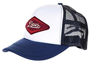 Deus Diamond Trucker Cap - Navy