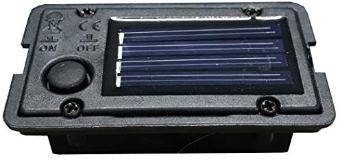 Selections Solar Powered White Light LED Garden Light Box