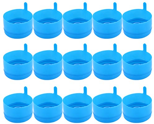 BESPORTBLE Tapón de Jarra de Agua de 25 Piezas Tapón de Botella de Agua de 5 Galones Reemplazo de Tapas de Botella Antiderrame para Dispensador de Agua Oficinas en El Hogar