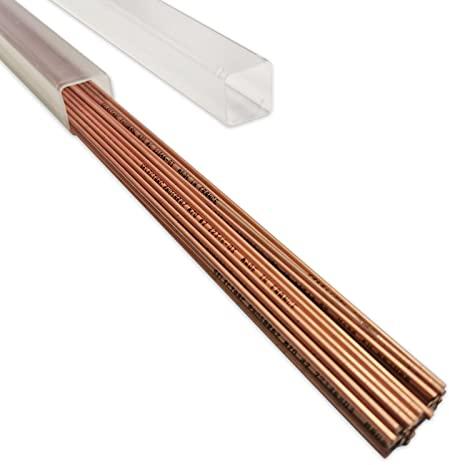 BAGUETTES DE BRASURE 2 MM Cu/Ph POUR BRASAGE FORT DU CUIVRE