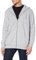 Jack & Jones Homme Jjebasic Sweat Zip Hood Noos Pull cardigan, Gris Clair, 4XL EU