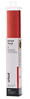 Cricut Smart Vinyl™ Brillante, Permanente (0,9 m), Rojo - Cricut