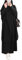 Muslimisches Zweiteiliges Gebetskleid für Frauen Abaya Kleid Islamischer Naher Osten Dubai Türkei Maxi Abaya Kaftan mit voller Länge Hijab Kleid Schwarz Einheitsgröße