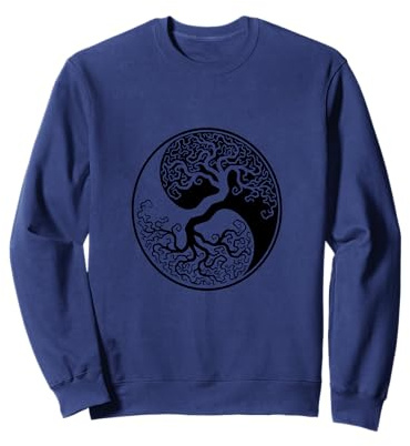 Arbre de vie Yin Yang Sweatshirt