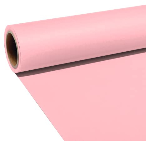 Joby Seamless Creator Background Paper, Photography Backdrop For Videos, Streaming, Interviews, Backdrops For Photoshoot, Photography Props, Size 1.35X11M, Bubblegum Pink