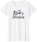 Damen Bride Entourage Shirts mit Ringgrafik Kursiv T-Shirt