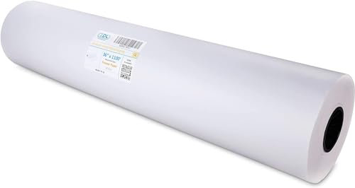 IDL Packaging 36 x 1100' Freezer Paper Roll for Meat and Fish - Plastic Coated Freezer Wrap for Maximum Protection - Safer Choice Than Wax Paper - Wrapping and Freezing Food