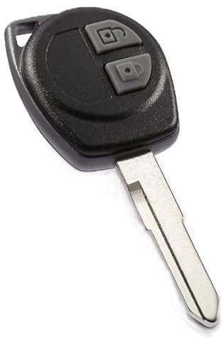 SALPIE Guscio chiave auto 2 tasti (tasti inclusi) Compatibile con Suzuki Igins Alto SX4 Vauxhall Agila Swift Jimny Gran Vitara