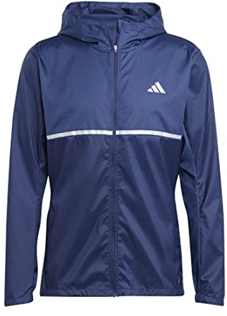 adidas Herren Own the Run Jacket, dark blue, L