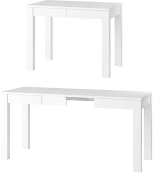 MPS praktisch Tisch Orion 2 100-160x76x60 cm Küchentisch Esszimmertisch Esstisch Wohnzimmer Rechteckig - Tisch 100x60 4 Tischfüße Ausziehtisch ausziehbarer Tisch modern