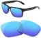 HiCycle2 Lentes de repuesto polarizadas para gafas de sol Oakley Holbrook XL, múltiples opciones, Blue, nothing