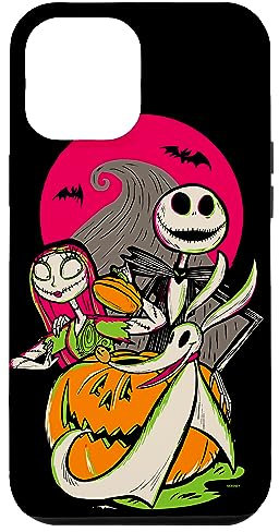 iPhone 12 Pro Max Disney 100 Nightmare Before Christmas Halloween Jack & Sally Case