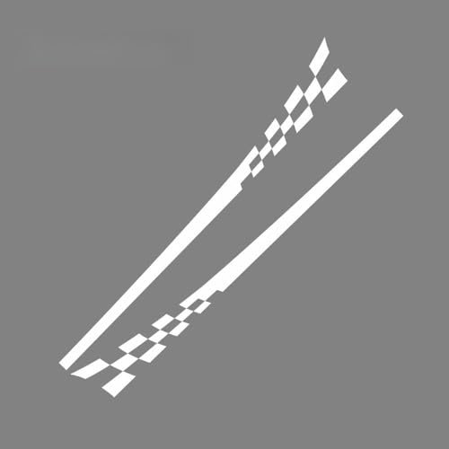 Karosserie Kofferraum Dekoration Aufkleber Taille Linien Aufkleber Tür Seitendekor Aufkleber für Ford F150 Dodge RAM Isuzu Dmax,B-White