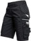 PUMA Workwear Precision X Arbeitsshorts - Kurze Arbeitshose Damen - Robustes, Flexibles Material - Cargohose mit vielen Taschen - Bequeme Passform für Handwerk & Gewerbe - Schwarz - Gr. 40