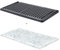 Syntrox 2er Platten-Set für Raclette Gent | Grillplatten | Steinplatte, Einfache Reinigung, Raclette-Zubehör, Natursteinplatten, für genussvolle Abende