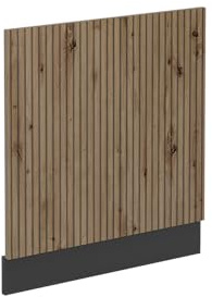 Vicco Frontblende R-Line, Artisan-Eiche, 60 cm | Für 60 cm teilintegrierten Geschirrspüler · Ohne Arbeitsplatte · ✓ Passend zur Küchenfront · ✓ Frei kombinierbar