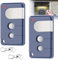 2 Stück Garagentoröffner: Garage Handsender Kompatibel mit Chamberlain 84335EML,84333E,94333E,Garagenöffner Handsender, Fernbedienung Garagentor, 433,92MHz Garage Fernbedienung Handset für ML500/700
