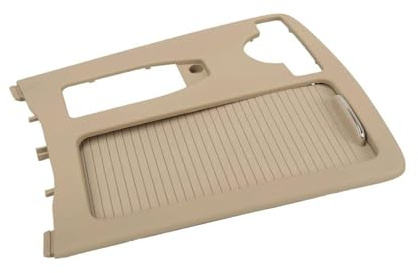 Auto Armlehnenbox Für Benz C180 E260 E300 W204 W212 W207 2008-2014 Mittelkonsole Getränkehalter Abdeckung Aufbewahrungsbox Rollo Panel(C Beige)