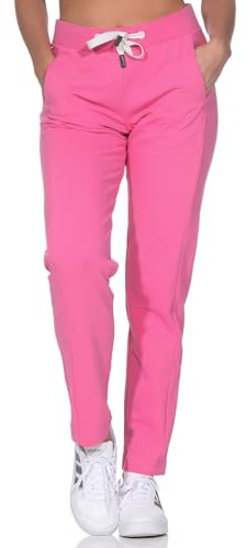 Elbsand Damen Jogginghose ESWBriane Sweathose knöchellang 70717 00 Soda Pink (530) XXL