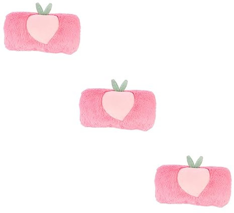 Supvox Luxuriöser Handwärmer Aus Kunstpelz Für Damen Mit Pfirsichmuster Muffs 30 X 18 cm Pelz-armwärmer-Kissen Für Den Urlaub