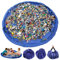 LHLZNB 150CM Toy Storage Bag，Large Bag Mat，baby mats for floor play，Foldable Kids Storage Toys Organizer，toy bags，play mats，Drawstring Bag Play Mat，Storage Ideas Fast Cleanup
