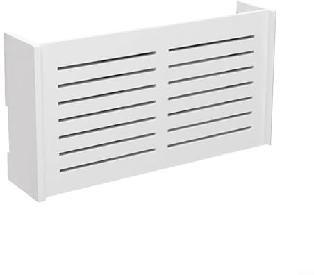 Serenophile Wireless Router Rack,Wall Storage Shelf Wall-Mounted Concealed Router White Decorative Floating For Home And Office