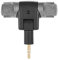 TFixol Microfono stereo esterno con cavo adattatore da 3,5 mm a micro USB per Hero 3 3+ 4 per AEE Sports Action Camera