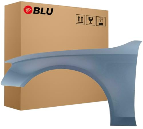 BLU Premium Kotflügel Passend für Audi A4 B8 S4 LX5X Links Blau | 2007-2011 | Vorderseite Vorne | Verzinkt & Lackiert | Einbaufertig