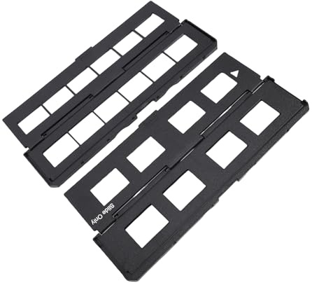 Tonysa Supporto per Diapositive da 135 Mm (4 fori) e Supporto per Pellicola Negativa con Vassoio Lungo da 35 Mm (6 fori) Adatto per la Scansione di Pellicole Scanner per Pellicole