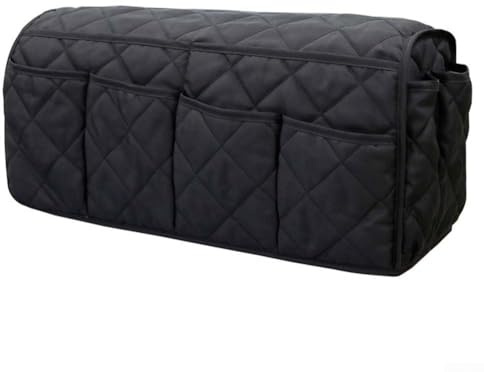 Sessel-Caddy für Sofa-Armlehne, rutschfeste Aufbewahrungstasche mit 14 Taschen, Aufbewahrungstasche aus Baumwollmaterial, faltbare Liege-Halterung für TV-Fernbedienung, Telefon, Zeitschriften, Zuhause