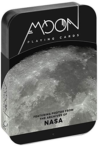 Moon Playing Cards: Featuring photos from the archives of NASA, Mond