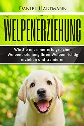 Welpenerziehung: Wie Sie mit einer erfolgreichen Welpenerziehung Ihren Welpen richtig erziehen und trainieren (Hundetraining, Welpentraining, Hundeerziehung, Band 1)