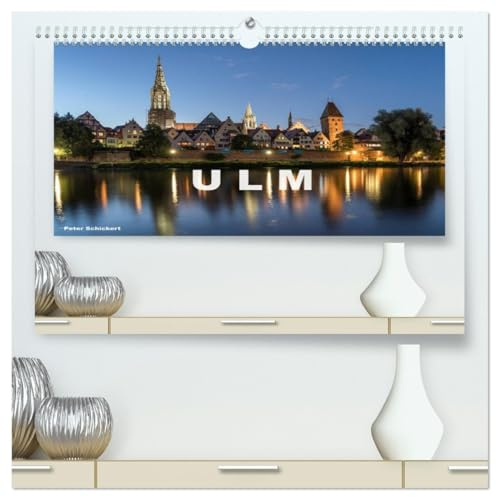 Ulm (hochwertiger Premium Wandkalender 2026 DIN A2 quer), Kunstdruck in Hochglanz: Die wunderbare Altstadt von Ulm an der Donau. (CALVENDO Orte)