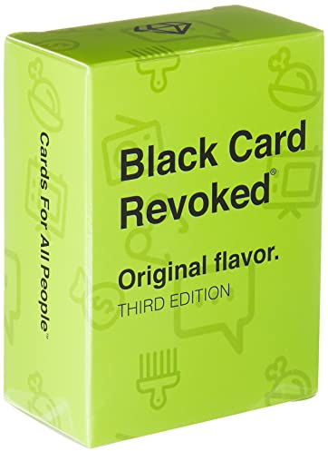 Black Card Revoked: Third Edition – Black Culture Trivia-Spiel wie in Target und auf B.E.T gesehen, Laugh Out Loud Kartenspiel für Erwachsene, Spaß für das Kochen, Spieleabend und alle Feiertage