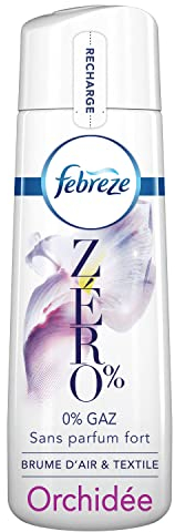 Febreze ZERO% Orchidee Luftnebel & Textil, beseitigt schlechte Gerüche, 300 ml - 3 Stück