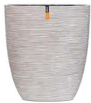 Capi - Bac Rib en Fibres de Verre Int. Bullet 33x15x36 cm Sable - dimhaut: H 36 cm - Couleur: Sable