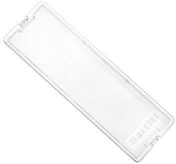 MIRTUX Kit de 1 Deflector de Luz Compatible con Campana Extractora Fagor, Aspes y Edesa - Medidas 50x155 mm - Código original: KE0001537 - Repuesto de Campana Extractora Fagor