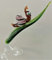 Orchideenstab, Blatt mit Schnecke -rosa- (normal)