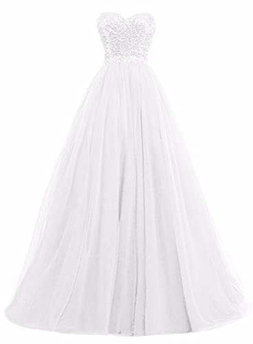 Yhfshop Robe de Soirée Longue en Dentelle, Sexy à Col Bateau, Crimson, Blanc, Taille 30/46, pour Demoiselle