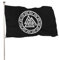 Dekorative Gartenflagge, Hofbanner, Wikinger Valknut Odin Symbol, Druck, Urlaub, Willkommensflagge, Rasen, hängende Dekoration, 90 x 150 cm