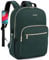 LOVEVOOK Laptop Backpack for Women 15.6 Inch, Womens Backpacks for Work Business Travel School College With USB Port, Lightweight Back Pack Computer Rucksack-Deepgreen