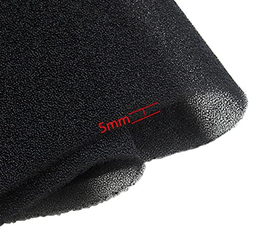 Akatsukiqi Speaker Grill Mesh Cover Black Sponge Acoustic Foam P9 For Line Array Subwoofer Home Theater Professional Audio (Size : 1x1 meter)