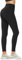 DDOBB Leggings for Women High Waisted Black Leggings Tummy Control Stretchy Pants Trousers for Gym Yoga Running Sport Regular&Plus Size(A-Black, S-M)