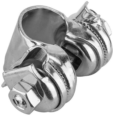 Chrome Bike Saddle Clamp Old School BMX Seat Bracket Traditional Saddle Guts