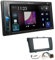 Pioneer DMH-A3300DAB 2-DIN Autoradio kompatibel mit Bluetooth Digitalradio DAB+ WebLink Spotify USB passend für Toyota Avensis T27 ab 2009 schwarz