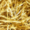 Gold Glitter Shredded Tissue Paper for Hampers and Gift Box Stuffing 100Grams, Gift Boxes Filler for Birthdays/Easter/Father's Day Decorations, Great Basket Filling and Packaging Filler
