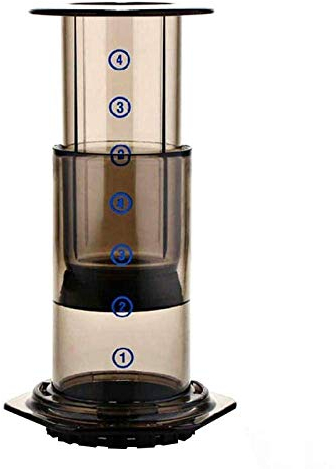 XiVue Caffettiera Moka, caffettiera Espresso in Vetro con Filtro Caffettiera Portatile French Press Cafe per Macchina Aeropress